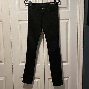 J Brand Black Skinny Jeans - Size 27